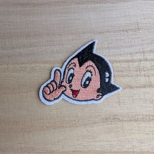 Retro Astro Boy Embroidered Patch Vintage